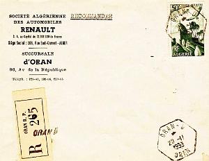Oran enveloppes pub 1042